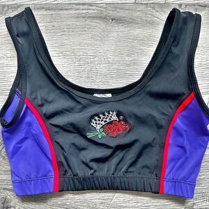 Jamye Shaw International Pageant System Fitness‎ Wear Jumpsuit Top Medium